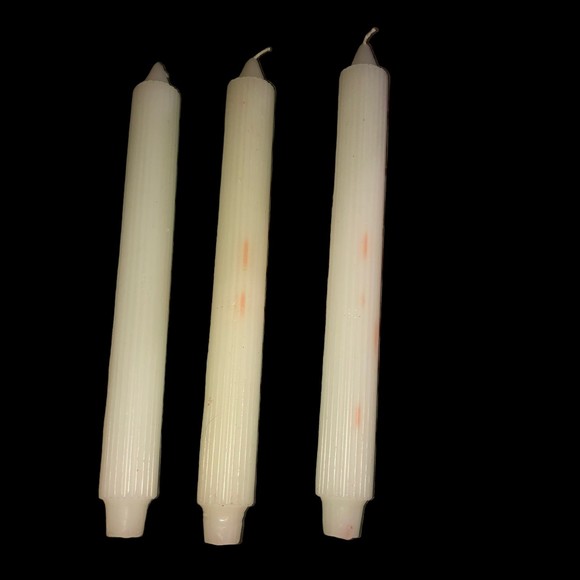 Set of 3 Tall 12” Taper Candles, Wedding Candles, Lighting, Home Deco Candles - Picture 3 of 3